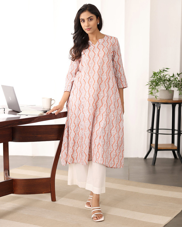 Buy Traditional and Trendy Chanderi Printed Kurta Sets in Soft Fabrics